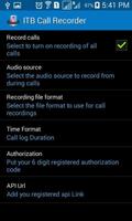 Mobile Call Recorder v1.0 captura de pantalla 3