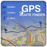 GPS Navigation Route finder simgesi
