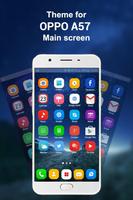 Theme and Launcher for Oppo A57 capture d'écran 2