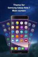 Theme and Launcher for Galaxy Note 7 captura de pantalla 2