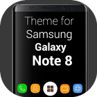 Theme and Launcher for Galaxy Note 8 icône