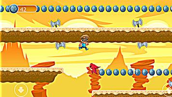 Adventure runner little boy: singham games poster