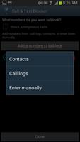 Block Calls, text, SMS скриншот 1