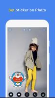Doraemon Cartoon Stickers imagem de tela 3