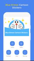 Doraemon Cartoon Stickers Cartaz
