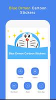 Doraemon Cartoon Stickers Affiche