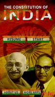 Constitution Of India & Amend. الملصق