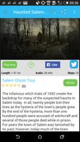 Salem Ghost Tour capture d'écran 1