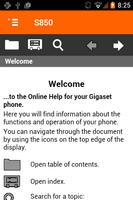 برنامه‌نما Gigaset Help عکس از صفحه