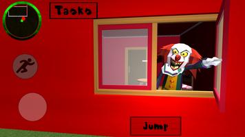 Hello IT Clown Neighbor. Scary House Escape 3D capture d'écran 1