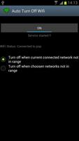 Auto Turn Off Wifi poster