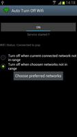 Auto Turn Off Wifi screenshot 1