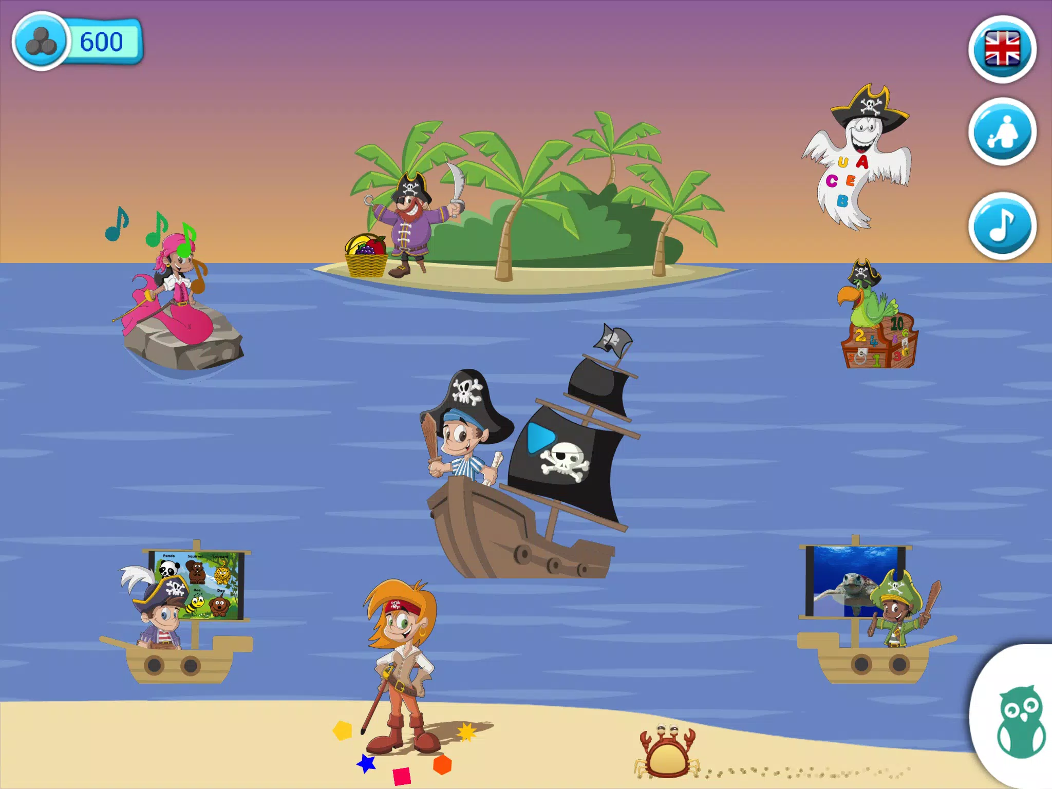 Piratas Jogos para crianças - Baixar APK para Android