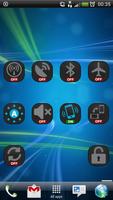 Vibration OnOff Toggle Widget Affiche