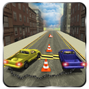 coches encadenados pistas acro APK