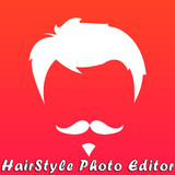Man Hair Style Photo Editor icône