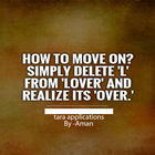 how to move on from your lover icono