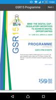 GSR15 Programme Cartaz