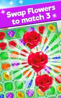 Blossom Crush Match 3 Affiche