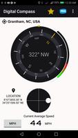 Accurate Digital Compass - Level & GPS Speedometer ảnh chụp màn hình 1