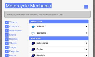 برنامه‌نما Motorcycle Mechanics عکس از صفحه