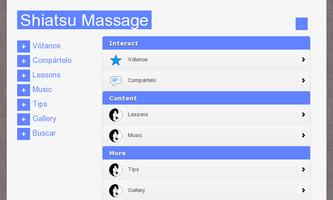 Massage Shiatsu capture d'écran 3