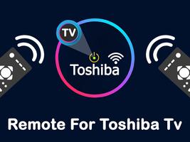 Télécommande pour toshib Affiche