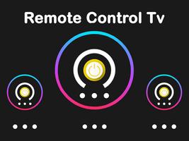 Controle remoto para todas as TV Cartaz