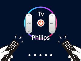 Remote control for philips tv ポスター