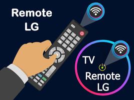 Remote control for lg tv poster