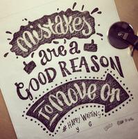 Hand Lettering design and Ideas Affiche