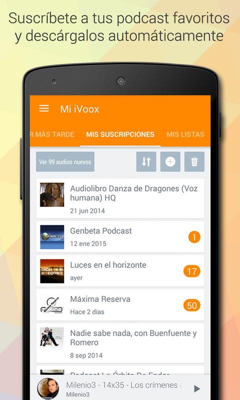 iVoox Podcast (Android 2.3) für Android - APK herunterladen iVoox Podcast (Android 2.3) für Android - APK herunterladen