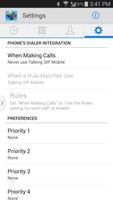 Talking SIP Mobile Callback تصوير الشاشة 1