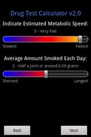 Marijuana Drug Test Calculator imagem de tela 3