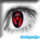 Real Sharingan Uchiha Eye Edit icône