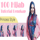 100 Hiijab Tutorial Lengkap ไอคอน