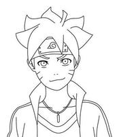 how to draw naruto and boruto اسکرین شاٹ 3