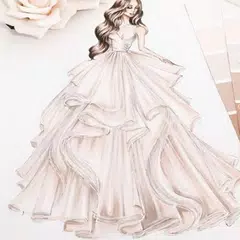 Sketch Party Dress Design APK download