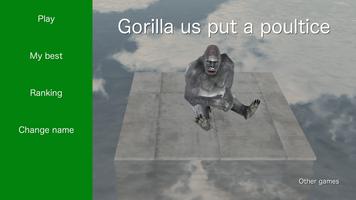 Gorilla us put a poultice plakat