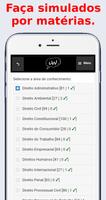 Simulado OAB screenshot 2