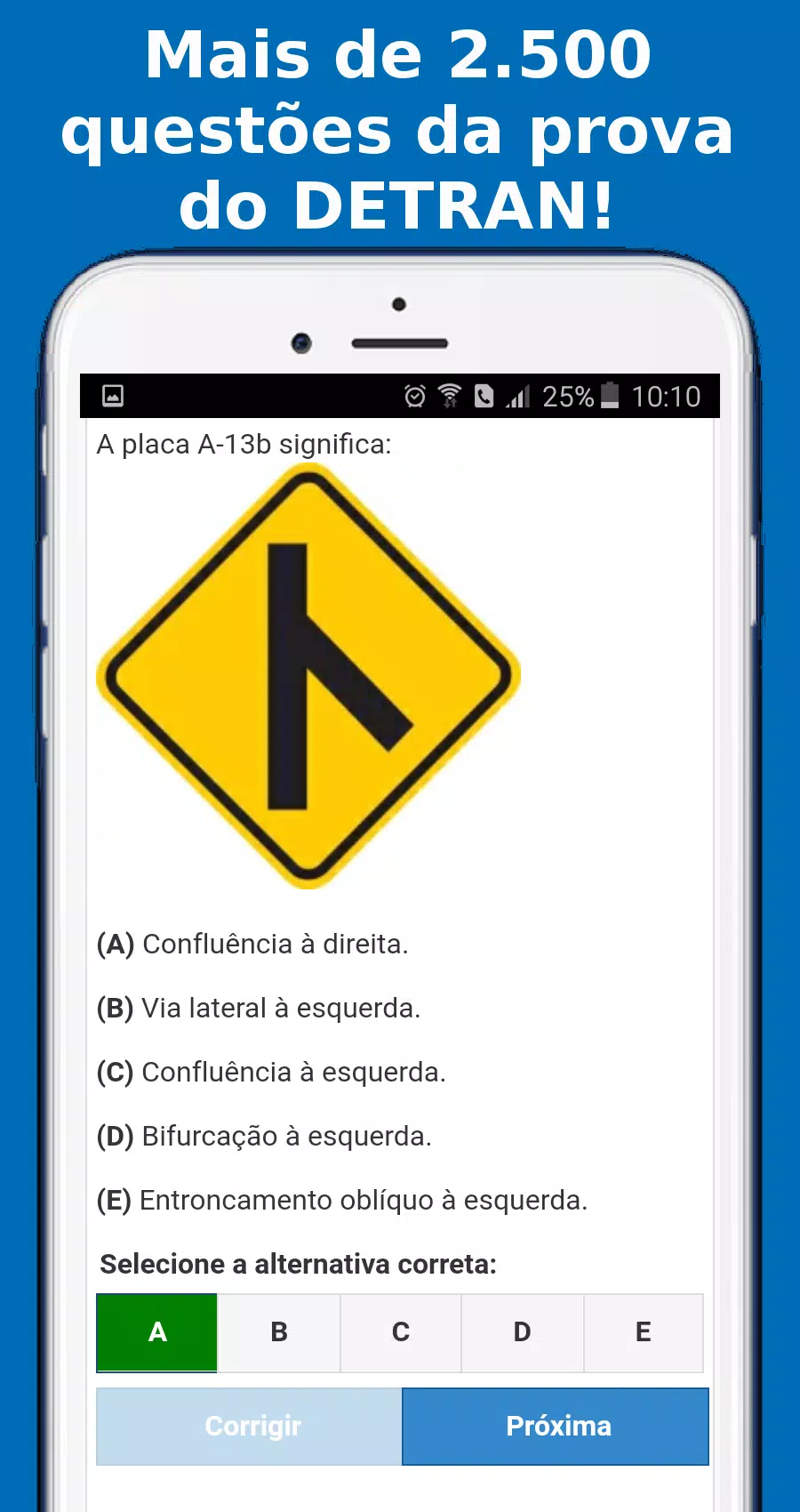 Provas CNH/DETRAN (Simulado + Placas) APK for Android Download