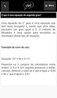 Equações de Segundo Grau screenshot 2