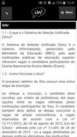 SiSU 2018 Sistema de Seleção Unificada Informações screenshot 1