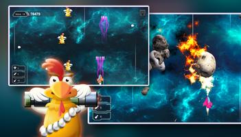 Chicken Shot - Space Warrior screenshot 2