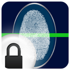 Fingerprint lock screen prank icono