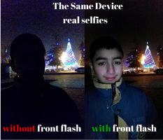 Flash Avant Selfie capture d'écran 1