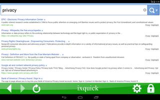 Ixquick captura de pantalla 3