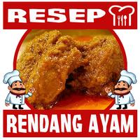 Resep Masakan Rendang Ayam पोस्टर