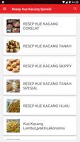 Resep Kue Kacang Spesial スクリーンショット 1