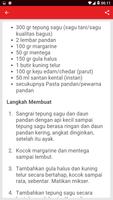 Resep Kue Sagu Lezat Screenshot 2